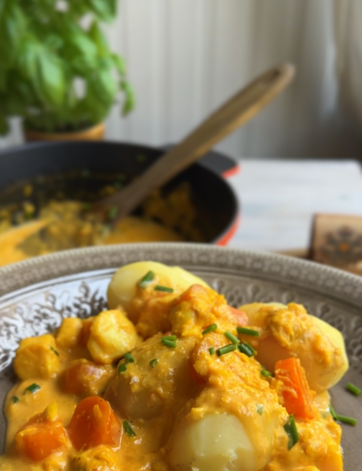 Fiskgryta med saffran