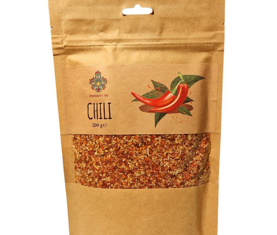 Paprikaflingor 200g x 20st – Mild röd paprika för kryddblandningar och mat