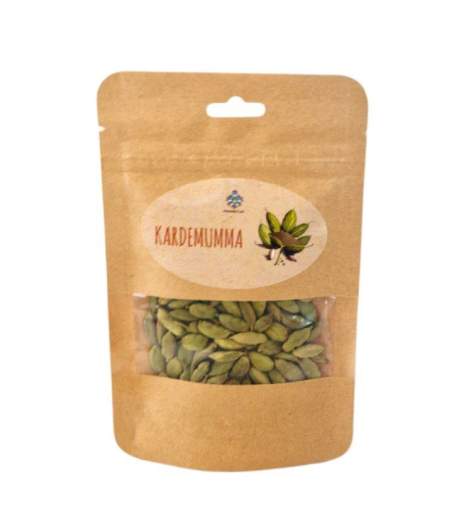 Grön kardemumma hel 50g i 20st – Aromatisk krydda för bageri och butik