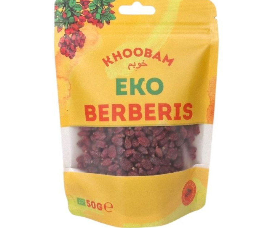Berberis EKO 50g i 20st – Ekologiska syrliga bär för detaljhandeln