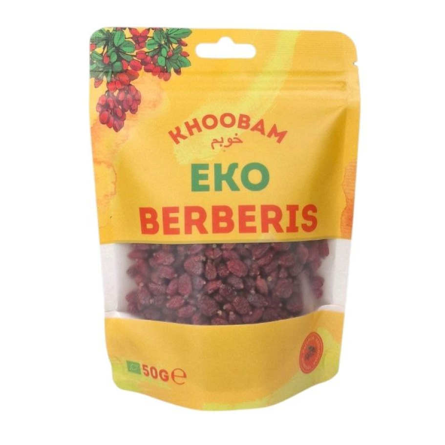 Berberis EKO 50g i 20st – Ekologiska syrliga bär för detaljhandeln