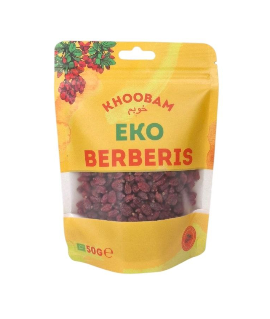 Berberis EKO 50g i 20st – Ekologiska syrliga bär för detaljhandeln
