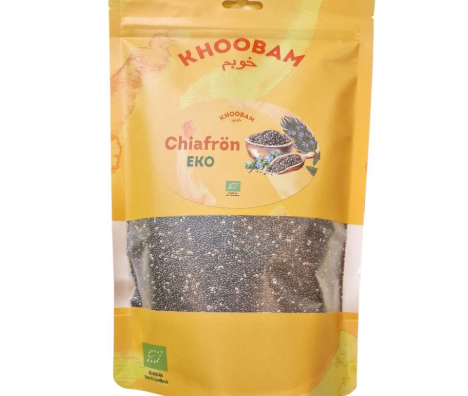 Chiafrön EKO 500g i 12st – Näringsrika fröer för hälsobutiker och caféer