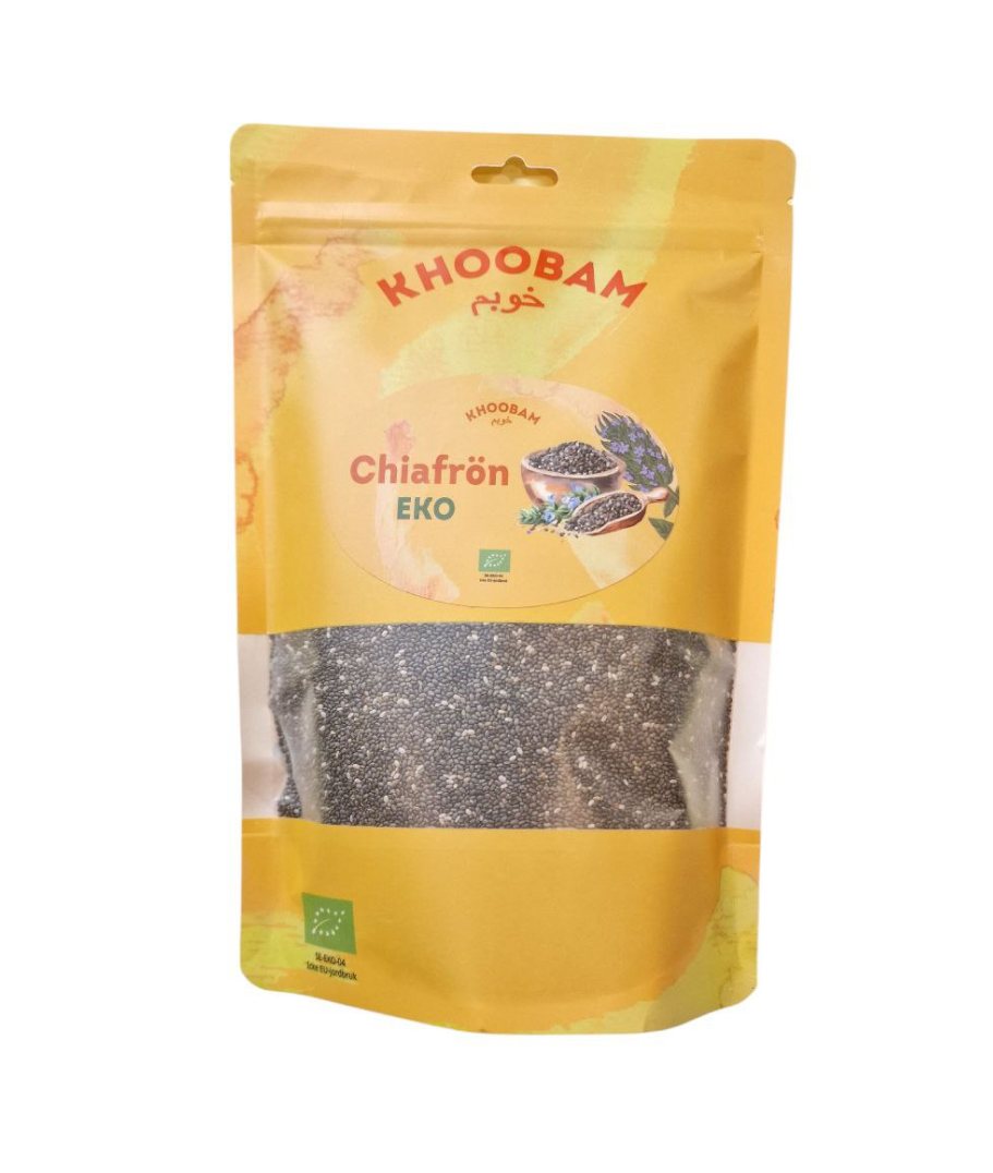 Chiafrön EKO 500g i 12st – Näringsrika fröer för hälsobutiker och caféer