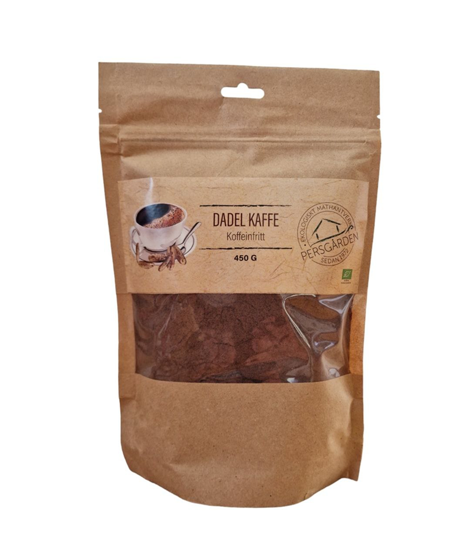 Dadelkaffe koffeinfritt EKO 450g – Hälsosamt kaffealternativ för butik