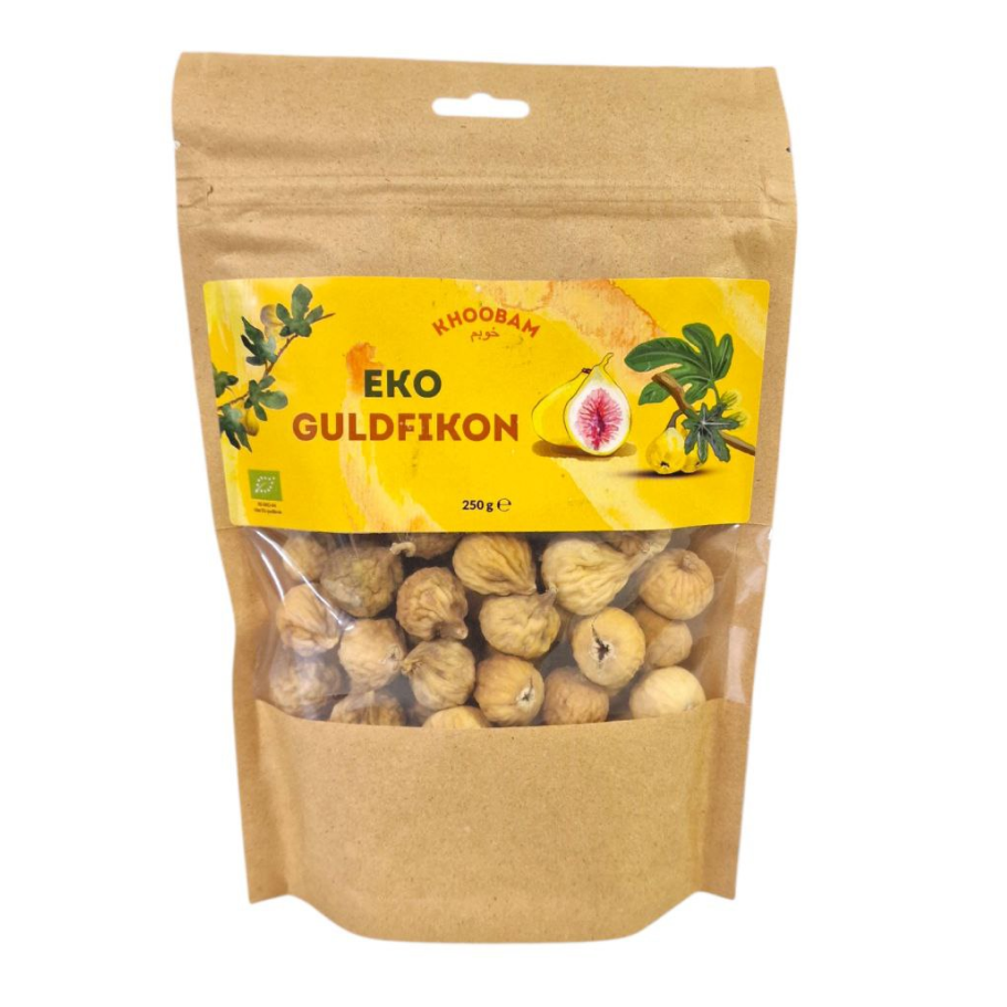 Guldfikon torkade EKO 250g i 12st – Premium torkad frukt för butik