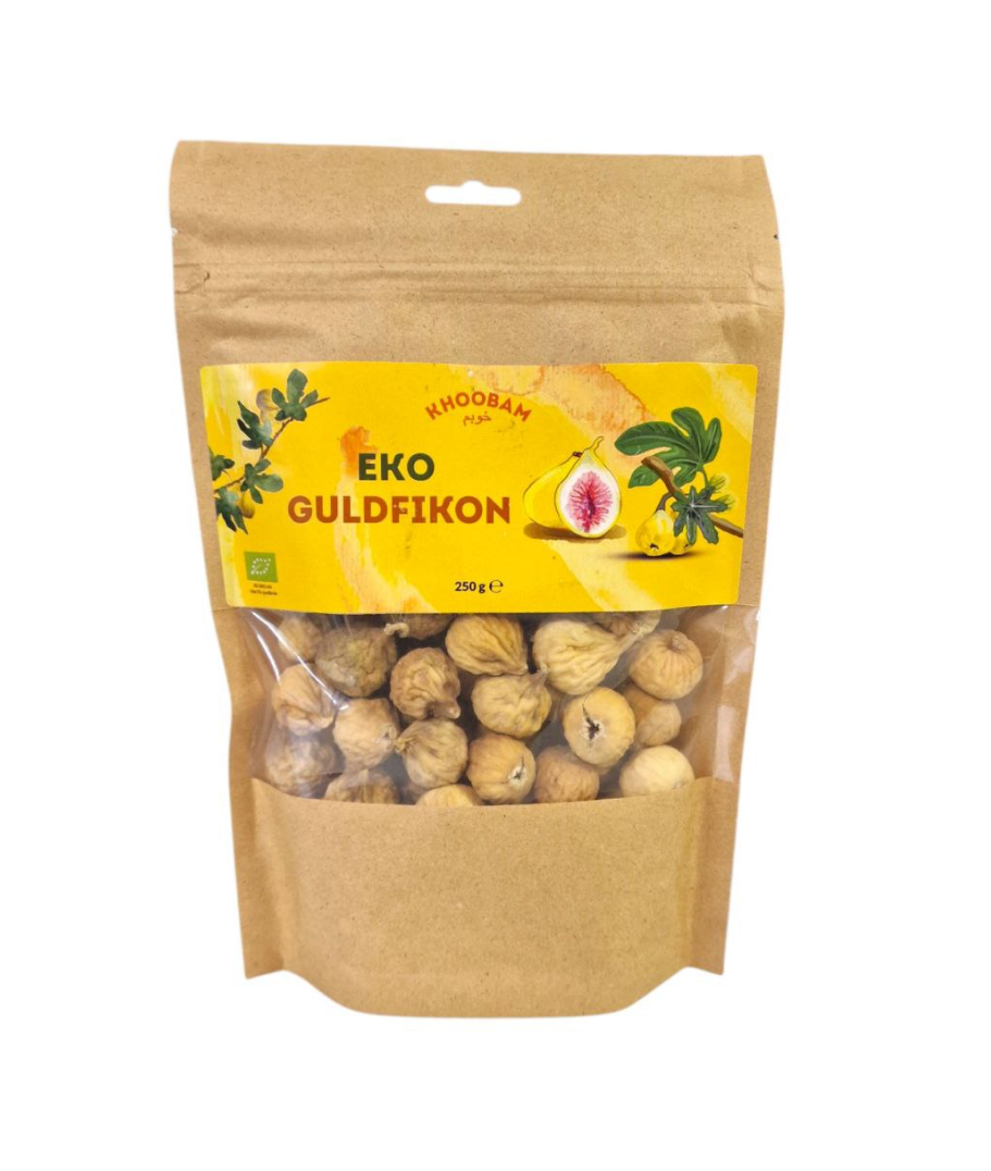 Guldfikon torkade EKO 250g i 12st – Premium torkad frukt för butik