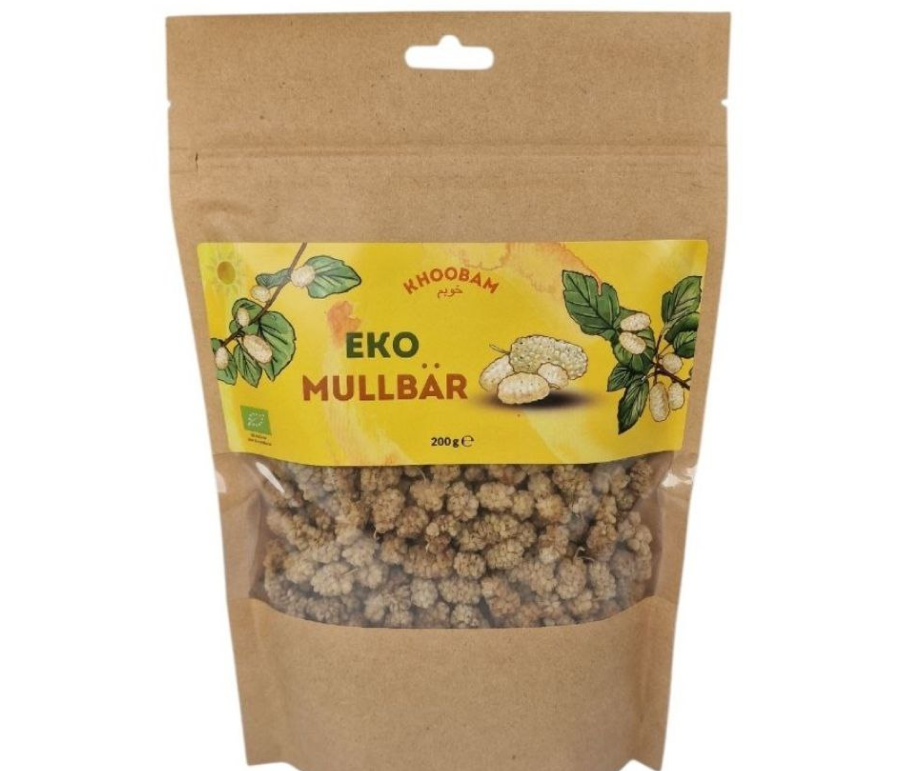 Mullbär EKO 200g i 12st – Ekologiska superfood bär för konsumenter
