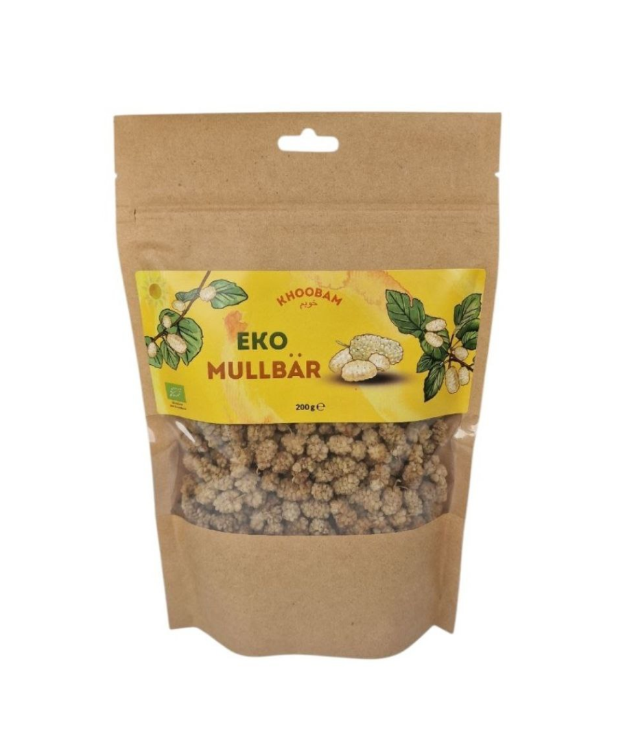 Mullbär EKO 200g i 12st – Ekologiska superfood bär för konsumenter