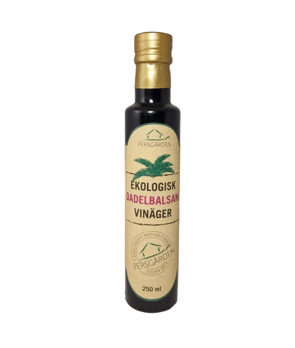 Dadelbalsamvinäger EKO 250ml – Gourmetvinäger för delikatessbutiker