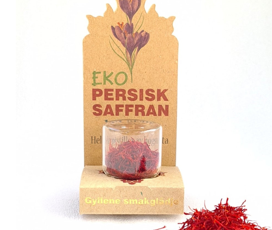 Persisk saffran EKO 0,5g – Portioner för butik i 20st kartong
