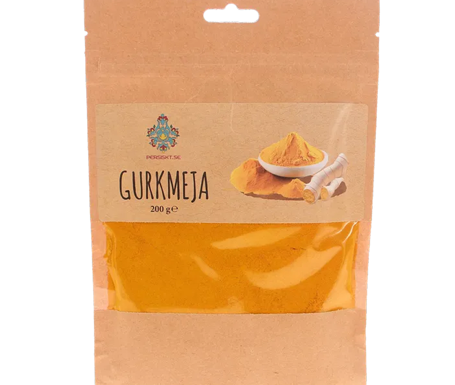 Gurkmeja malen 200g i 20st – Kraftfull krydda för hälsa och matlagning