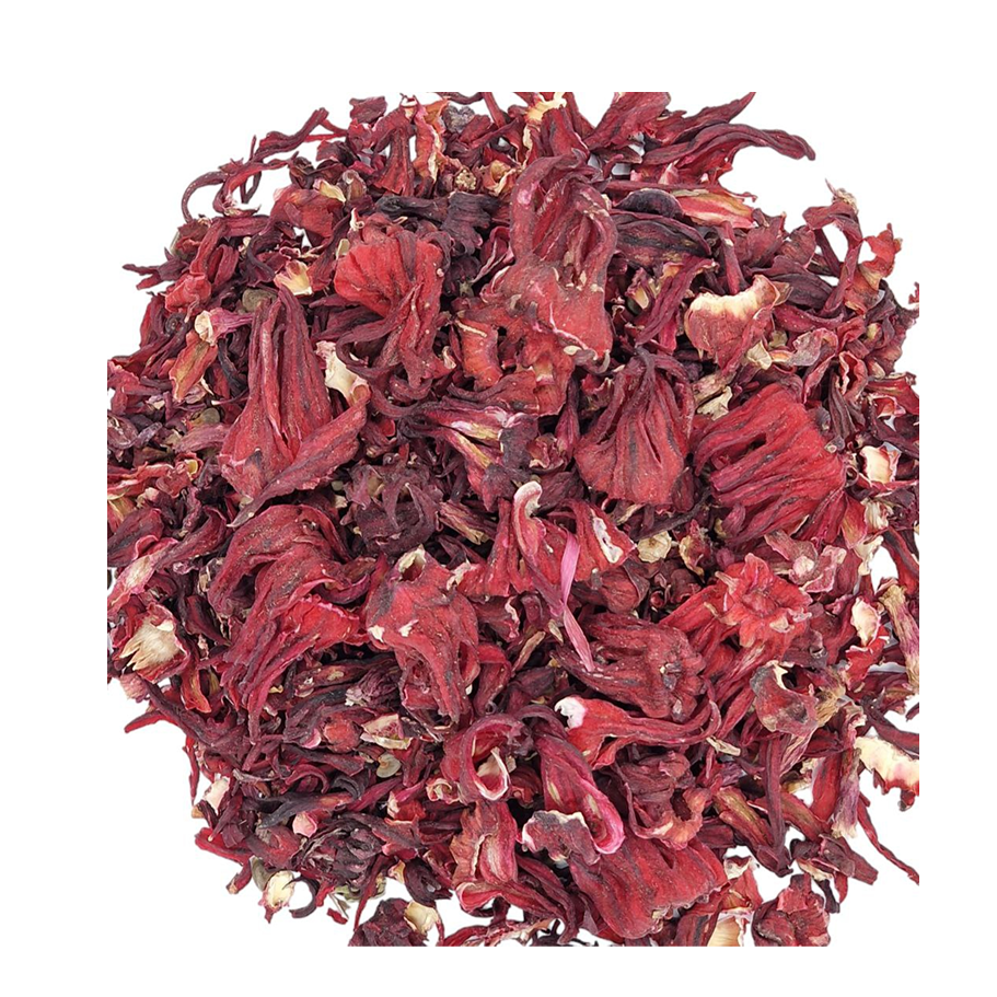Hibiskus te 2kg lösvikt – Syrligt och färgstarkt te för caféer och restaurang