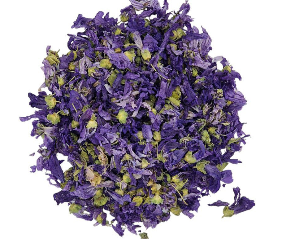 Torkad Malva Blå 2kg – Ätbara blommor för te och dekoration i storkök