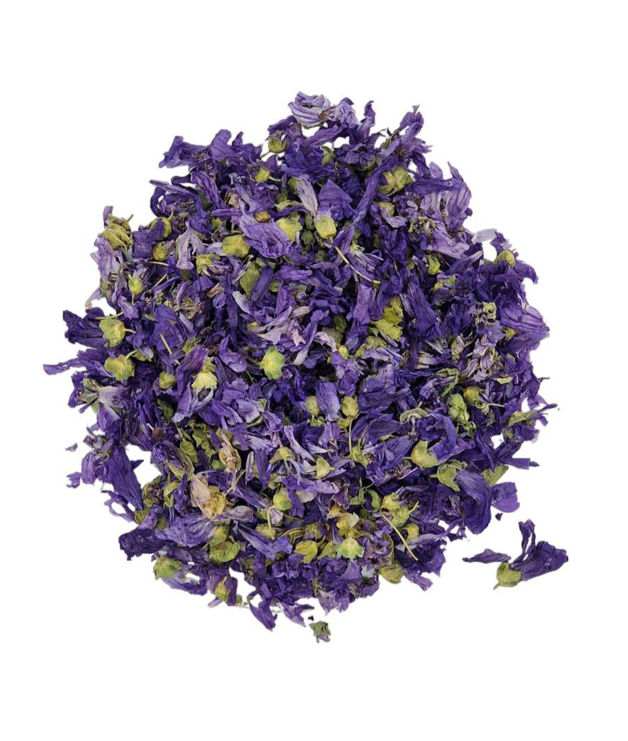 Torkad Malva Blå 2kg – Ätbara blommor för te och dekoration i storkök