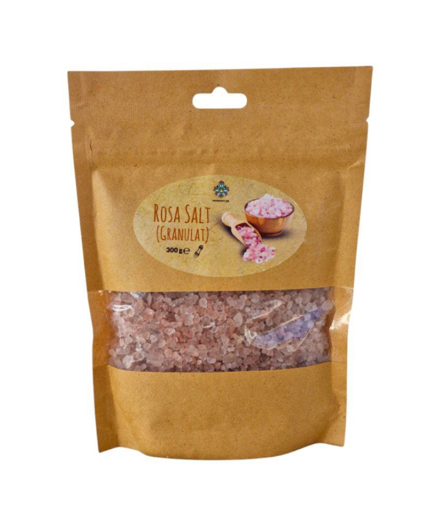 Rosa bergsalt grovmalet 300g – Mineralsalt för kvarnar i 20st grossistförpackning