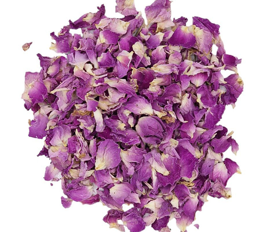 Torkade rosenblad 1kg – Ätbar blomdekoration för bröllop, bakverk och te