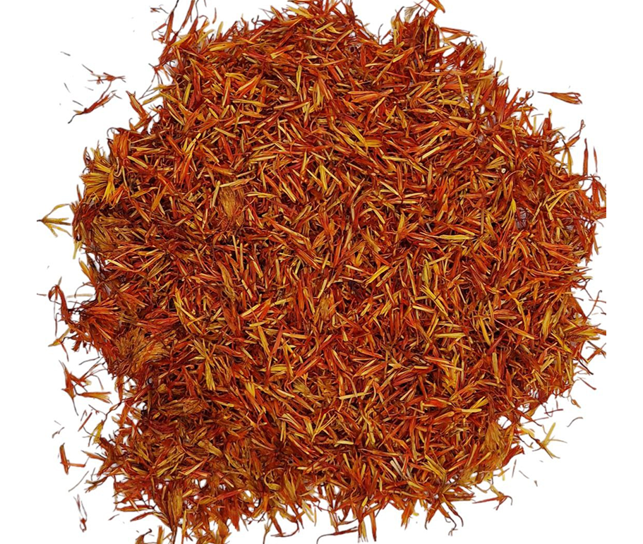 Safflor 1kg (Falsk Saffran) – Naturlig färg för livsmedel och matlagning
