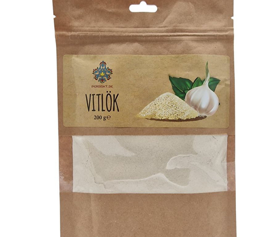 Vitlökspulver 200g i 20st – Finmald vitlök för professionell matlagning